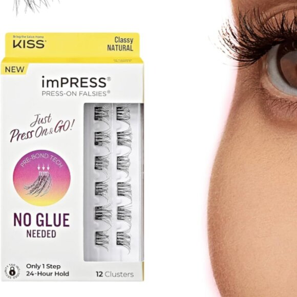 NIB SET OF 3 KISS IMPRESS PRESS-ON-FALSIES 36 TOTAL SLEEK/MODERN/CLASSY MSRP $33 - Picture 2 of 10
